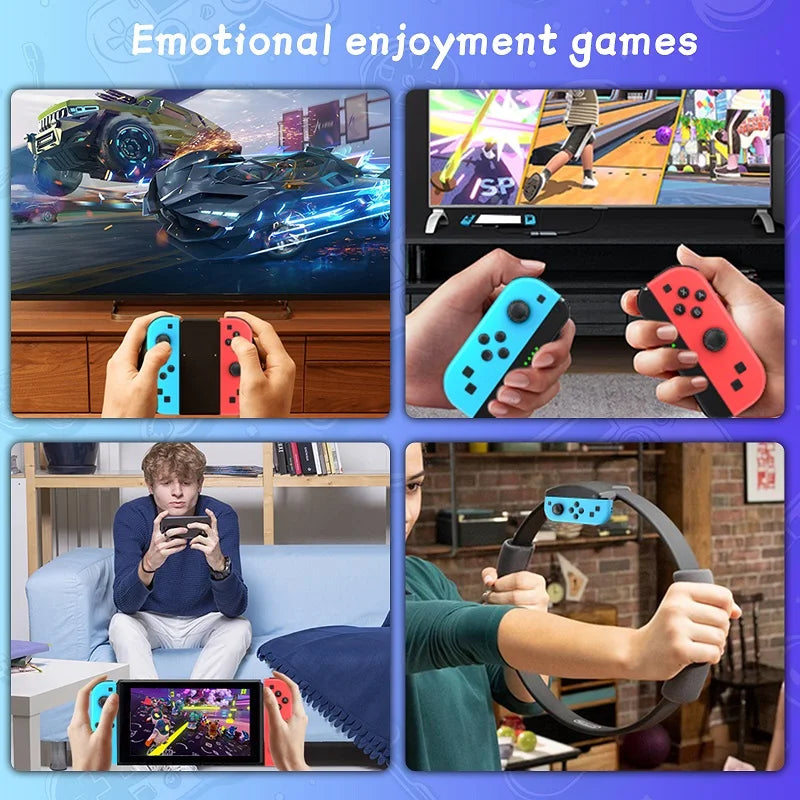 Controller For NS Joycons - BT Wireless Gamepad For Switch,Vibration Turbo Wake Up Gaming Handle Joystick Video Game Control